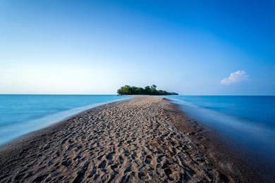 Ocean Island Point Pelee Provincial Park Ontario Beach Wallpapers ...