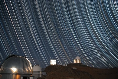 Swirling Starscape Over La Silla