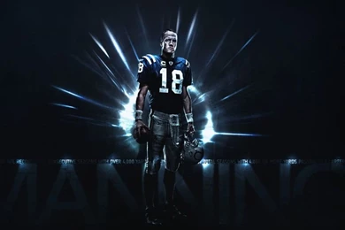 Peyton Manning Indianapolis Colts Poster Wallpapers