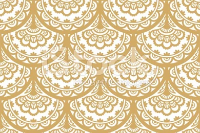 Classic Wallpapers Pattern Stock Vector Art 11657478   IStock