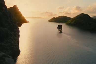 Dawn Treader Sailing Ship From The Chronicles Of Narnia Voyage Of ...