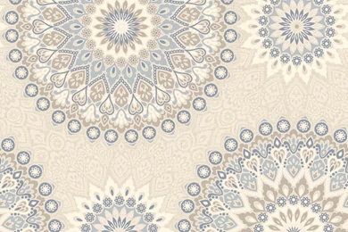 Holden Décor Glitter Medallion Pattern Abstract Motif Wallpapers 11451