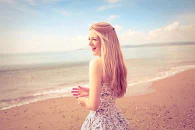 Beach Girl Wallpapers