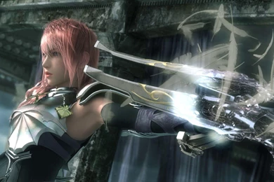 FFXIII 2 LIGHTNING WALLPAPER   (
