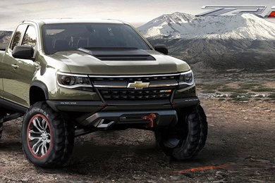 2015 Chevy Colorado Black HD Backgrounds