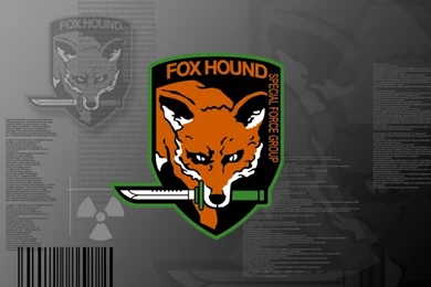 Foxhound Metal Gear Solid Wallpapers