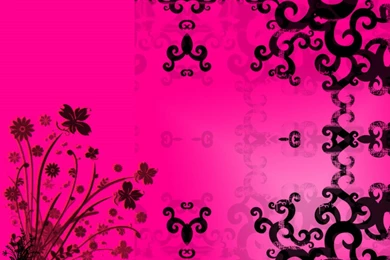 Amusing Pink And Black Flower Wallpapers Artistry ~ Yellow: Amazing ...