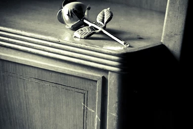 Black, And, White, Metal, Wooden, Rose, Hd Grayscale Images ...