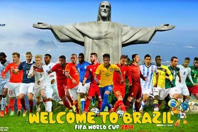 WELCOME TO BRAZIL – FIFA World Cup 2014 Wallpapers