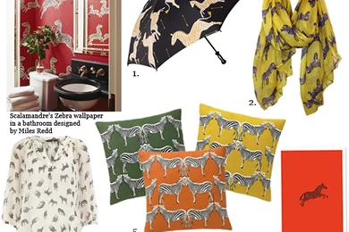 Get The Look: Zebra Prints Inspired By Scalamandre