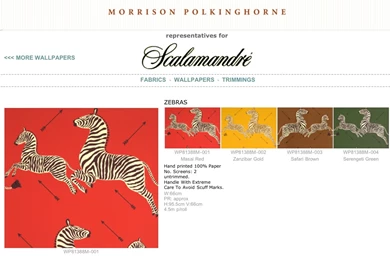 Scalamandre Wallpapers   Adam 613ca