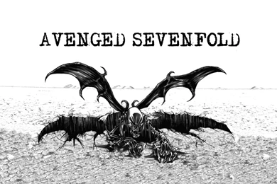 Black Avenged Sevenfold Deathbat Wallpapers