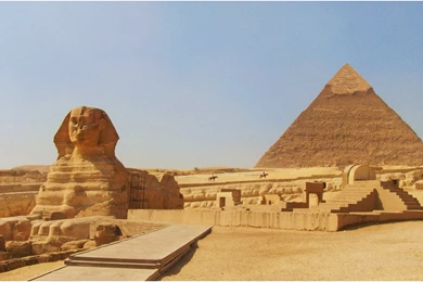 Wallpapers Egypt Camels Wonders Of The World 1366x768
