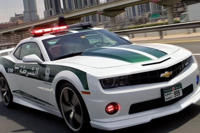 Camaro Police Car Wallpapers Dubai