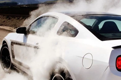 Cars Ford Mustang Burnout Topgear Wallpapers