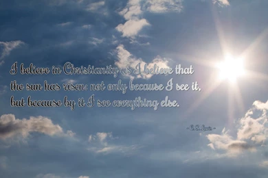 Wallpapers Believe In Christianity As I That 1366x768