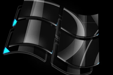 10157) Windows 7 Black Cool Wallpapers Attachment   WalOps.com