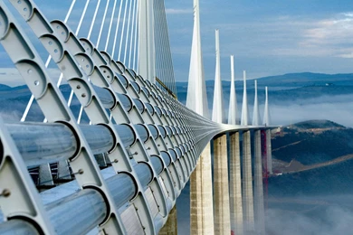 Millau Viaduct   Norman Foster