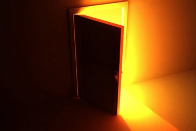 THE OPEN DOOR IN HEAVEN WALLPAPER   (