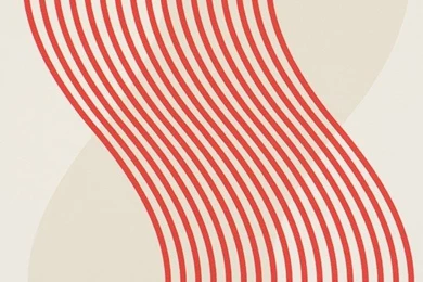 Noise Red Line Pattern Wallpaper, Sample   Contemporary ...
