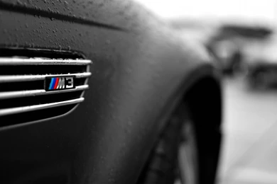 Close up, BMW, Black, Cars, Wet, Vehicles, Selective Coloring ...