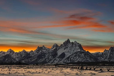 Grand Tetons Sunset Free Download Picture Wallpaper, Size ...