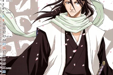 Bleach Kuchiki Byakuya Calendar Wallpapers