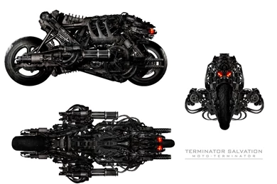 Free Terminator Salvation Super Biker Computer Desktop Wallpapers