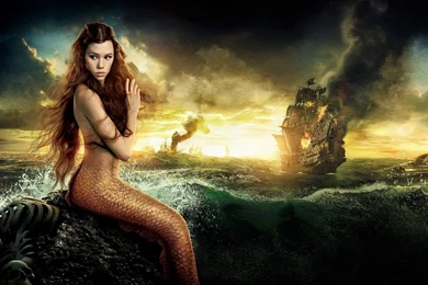 Pirates Of The Caribbean Beautiful Mermaid Desktop Wallpapers
