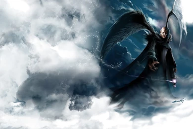 Clouds Black Angel Wallpapers From Dragons Wallpapers