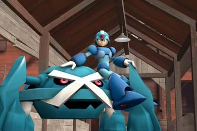 SFM] Mega Man X And Metagross By KCUROV On DeviantArt