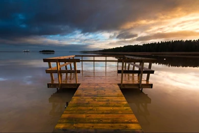 Nordic Sweden Naturally Beautiful Scenery 1366x768 Widescreen Hd ...