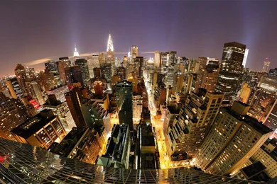 New York City At Night Backgrounds Wallpapers