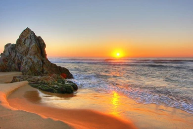 Sunset Reef Wonders And Unique Seaside Wallpapers, Beach Pictures ...