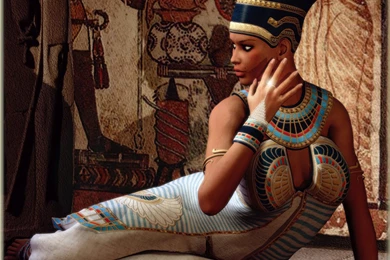 DeviantArt: More Like Nefertiti, Queen Of Egypt By K raven