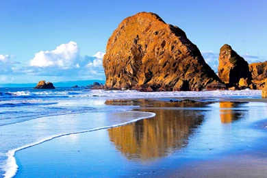 Wallpapers Las Vegas Blue Sea Side Tube 2560x1440