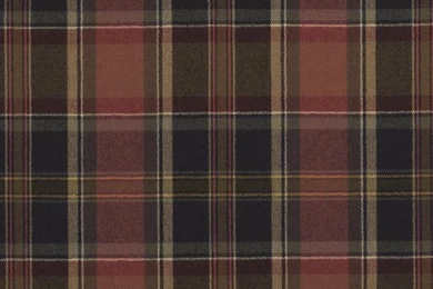 LFY61153F Ian Plaid Balmoral Red By Ralph Lauren