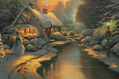 Thomas Kinkade HD Wallpapers   HD Wallpaper Backgrounds Of Your Choice