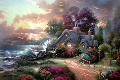 Www.thomaskinkade.com/ Computer Wallpapers, Desktop Backgrounds ...