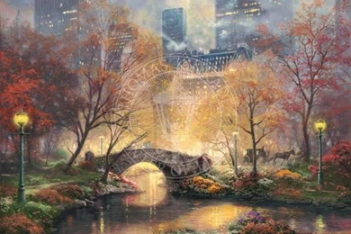 Thomas Kinkade Signed And Numbered Limited Edition Print And ...