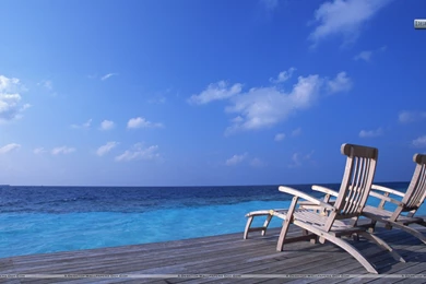 Sea Side Maldives Paradise Island Wallpapers