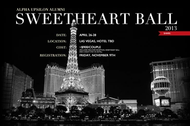 SIGMA CHI SWEETHEART BALL Tickets, Fri, Apr 26, 2013 At 8:00 PM ...