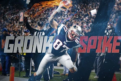 Gronk Spike   Rob Gronkowski Patriots Wallpapers 2015 On Behance