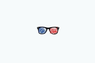 Download Minimal Hipster 3D Glasses Wallpapers For IPad