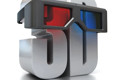 D dimensional Font And Red And Blue Glasses 29186   3D Business ...