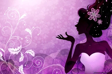 Girly Purple Wallpapers Phone