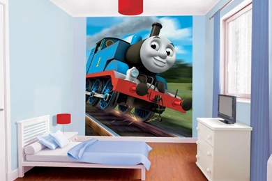 Buy Walltastic Thomas The Tank Engine And Friends Wallpapers Mural ...