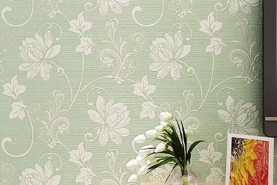 2015 Papel De ParedeContinental Thick Non Woven Embossed 3D ...