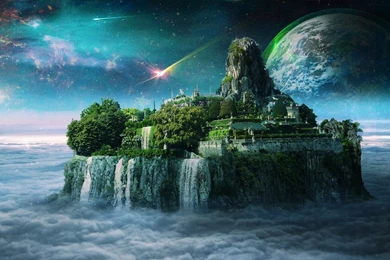 Fantasy Castle 3D Art Wallpapers For Desktop, PC & Mobile