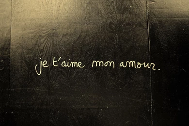 Je T'aime Mon Amour.
